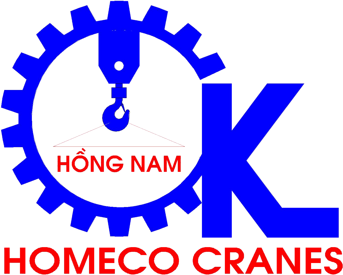 Logo Công Ty Cơ Khí Hồng Nam