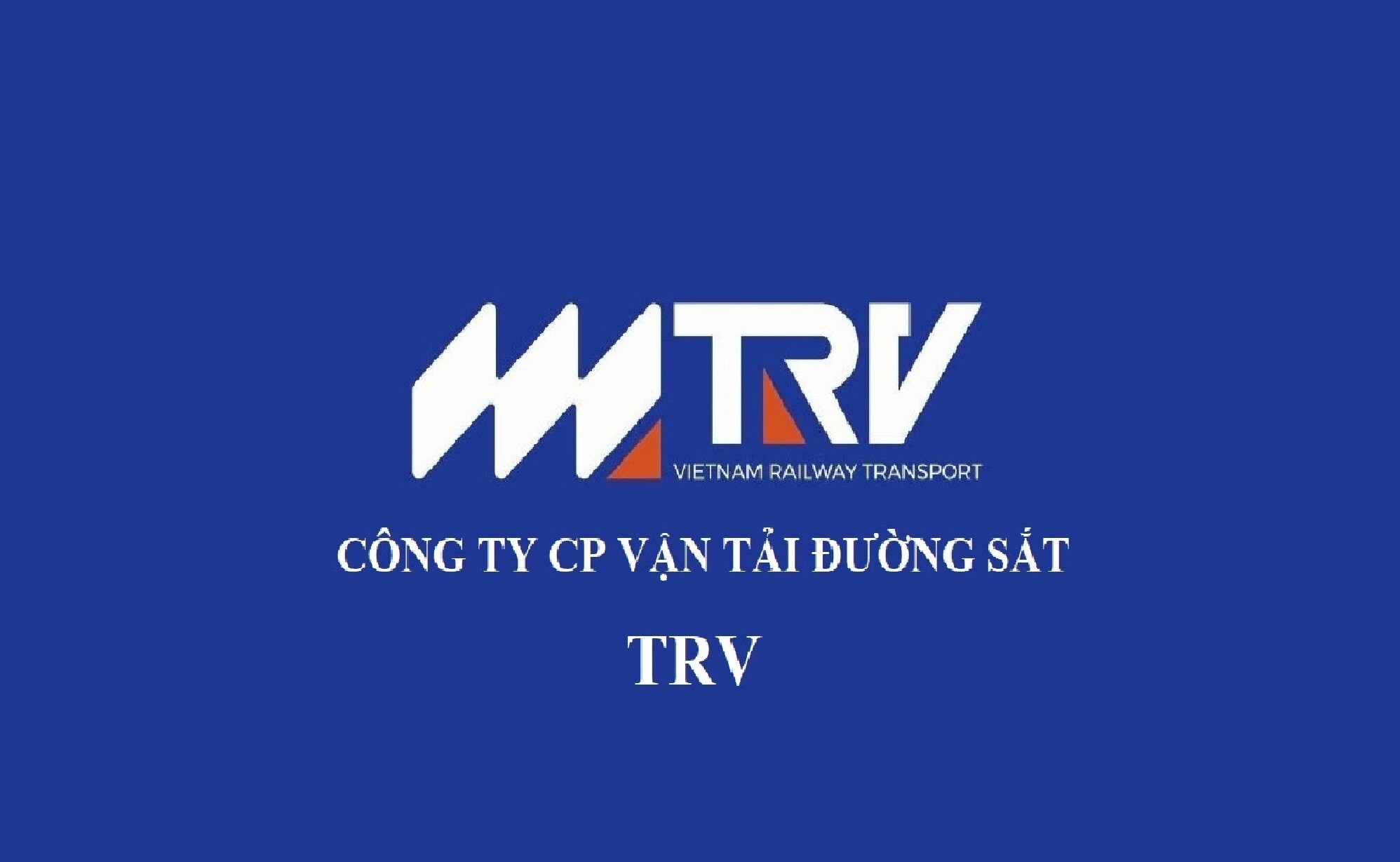 Logo Công Ty Vận Tải Đường Sắt Việt Nam (TRV)