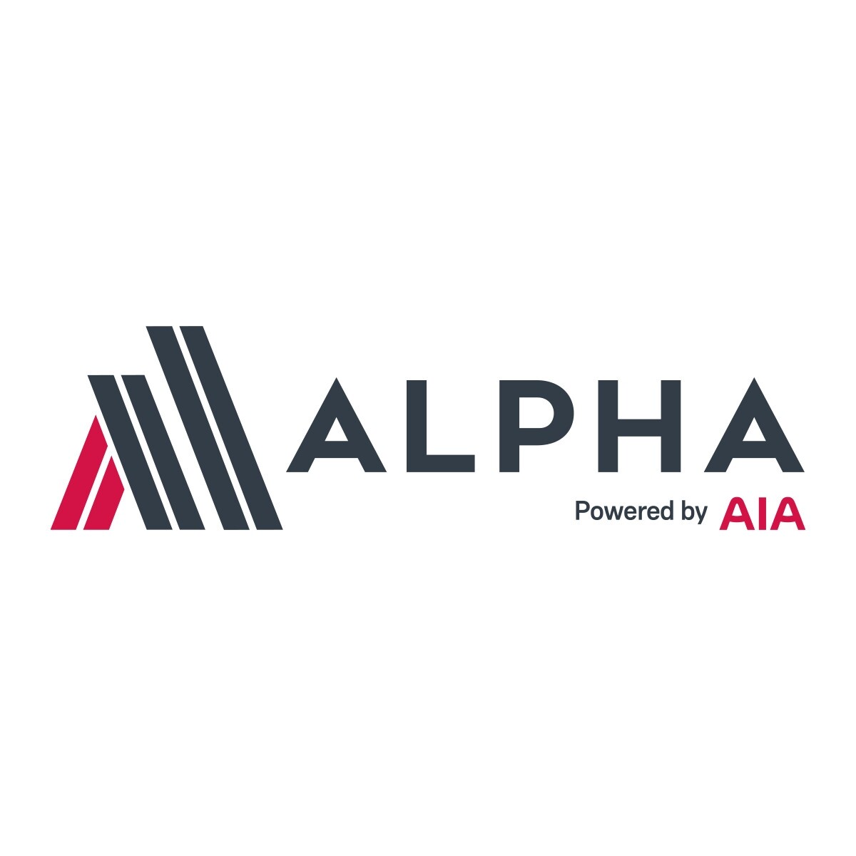 Logo Công Ty Alpha Powered By AIA