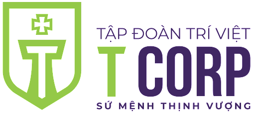 Logo Công Ty Tập Đoàn Trí Việt (T-Corp)