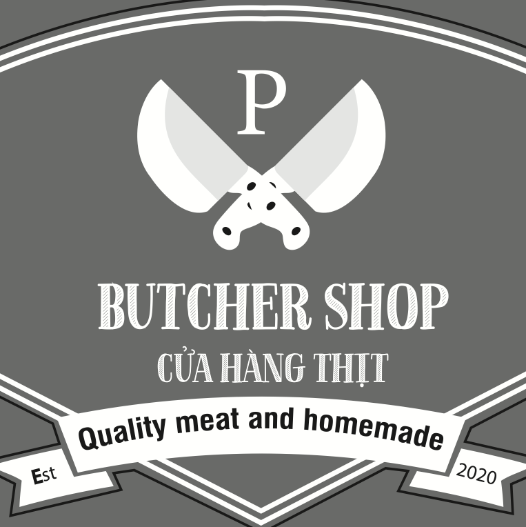 Logo Công Ty Butcher Shop Plus