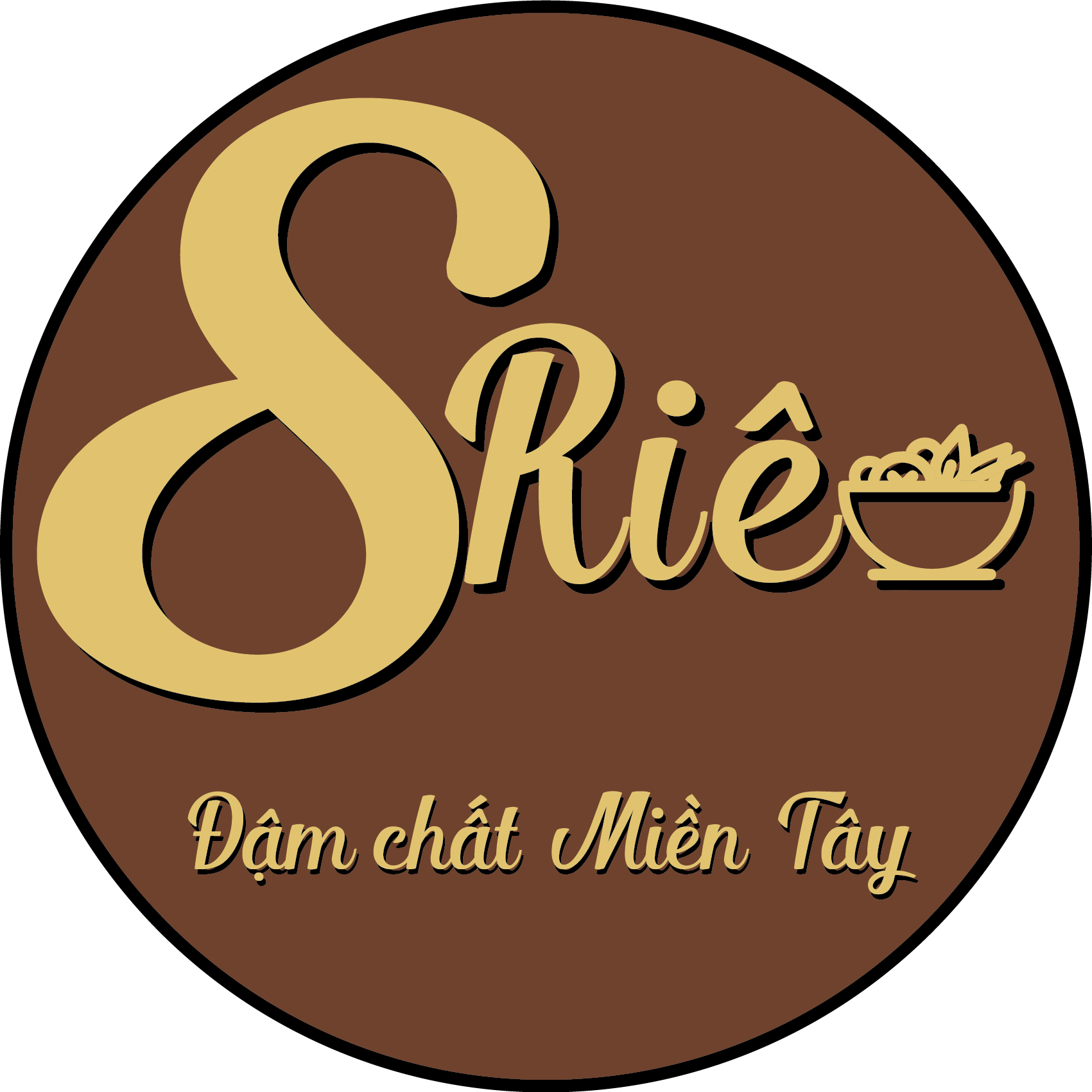 Logo Công Ty Tám Riêu - Ẩm Thực Cua Đồng