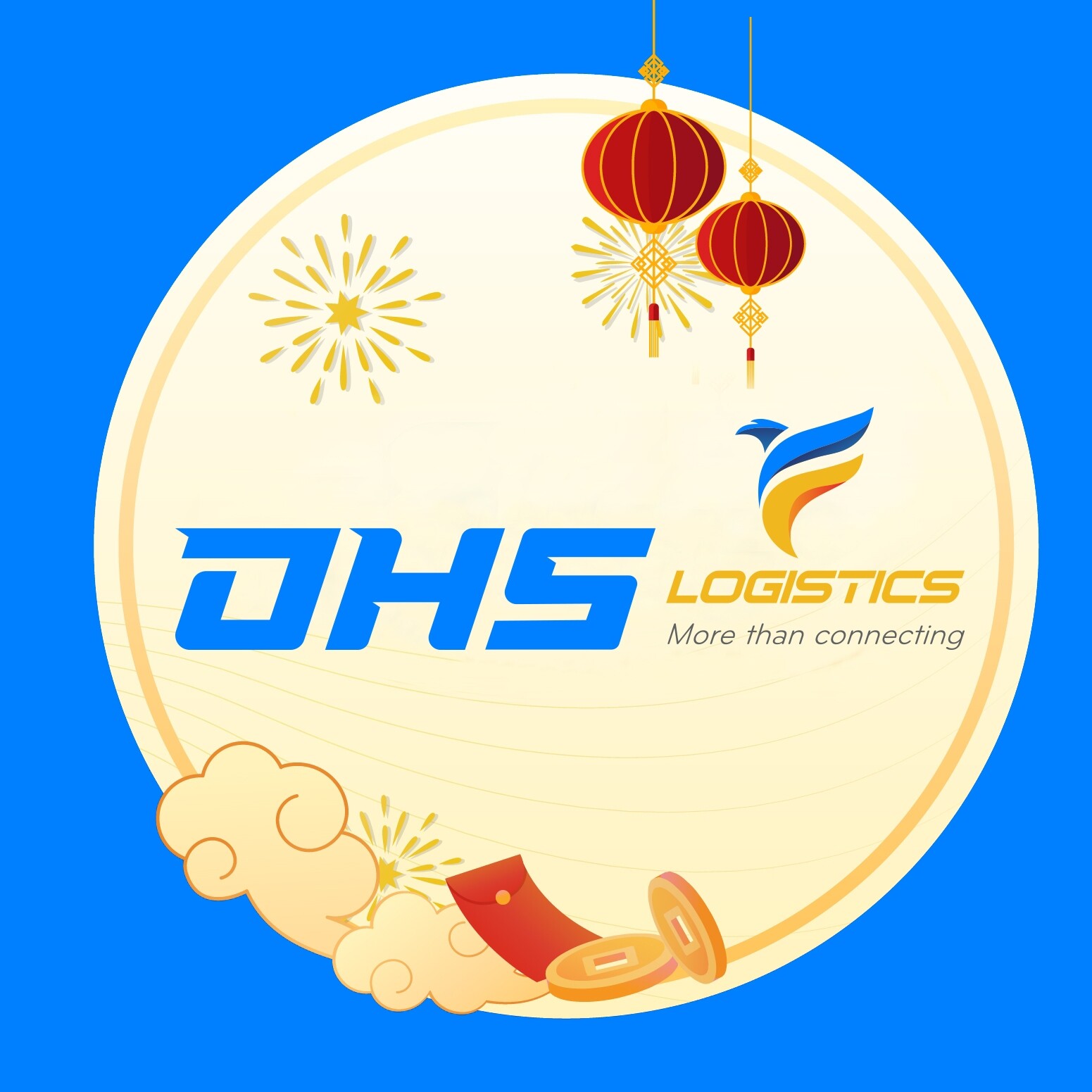 Logo Công Ty Tiếp Vận Quốc Tế DHS