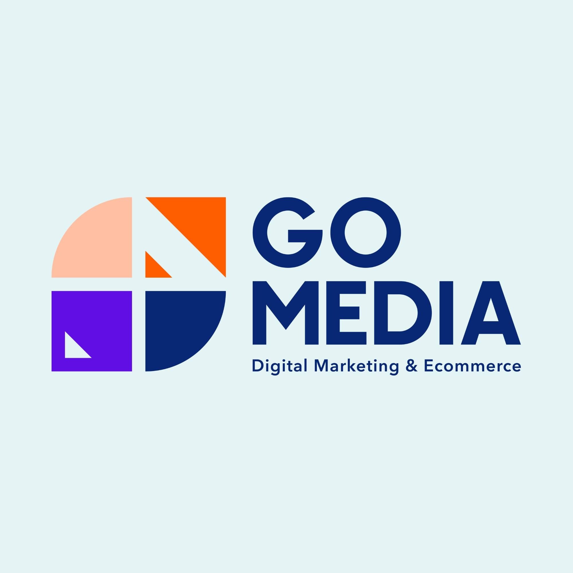 Logo Công Ty Truyền thông và Công nghệ GO MEDIA