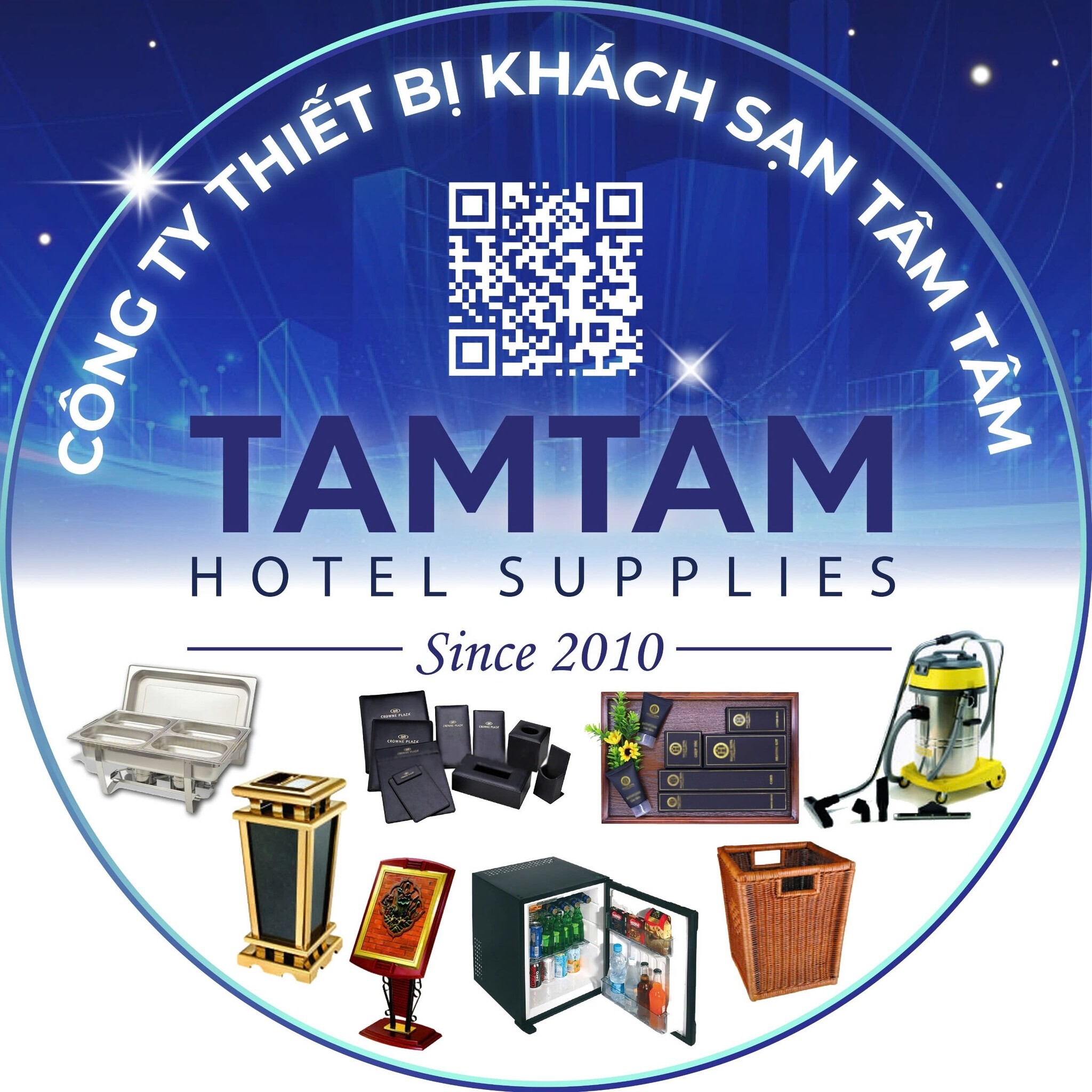 Logo Công Ty Tư Vấn và Quản lý Khách Sạn Tam Tam