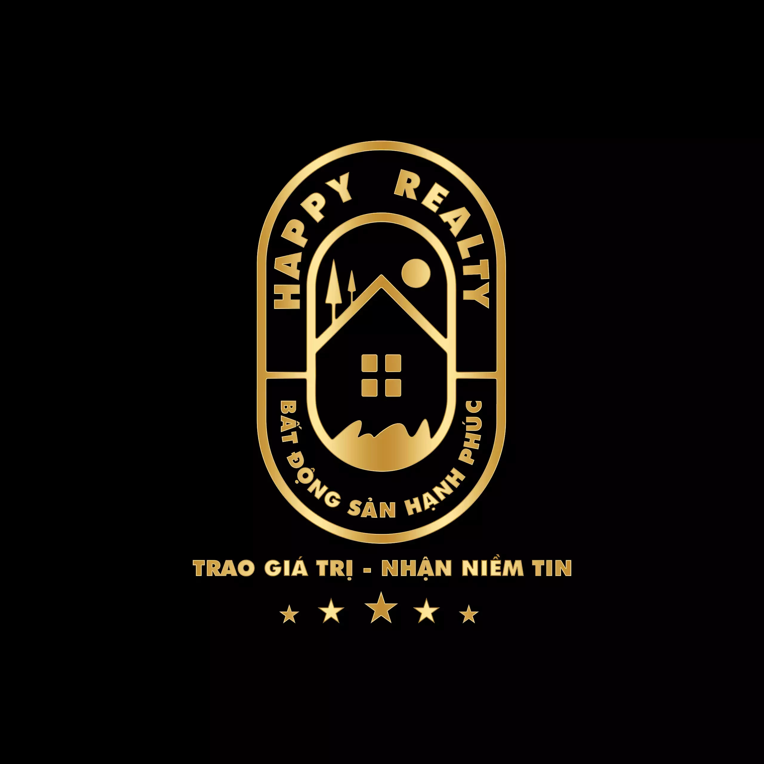 Logo Công Ty Bất Động Sản Hạnh Phúc