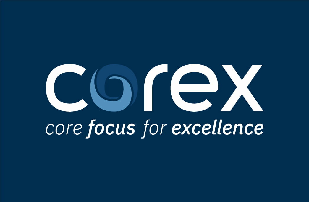 Logo Công Ty Giải Pháp Kinh Doanh Corex