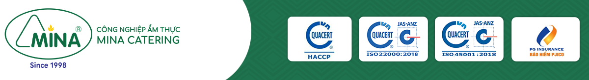Logo Công Ty TM DV Minh Nam - Mina Catering