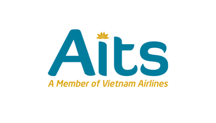 Logo Công Ty Tin học Viễn thông Hàng không (Aits)