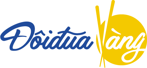 Logo Công Ty Thực phẩm Đông Đô (Đôi Đũa Vàng)