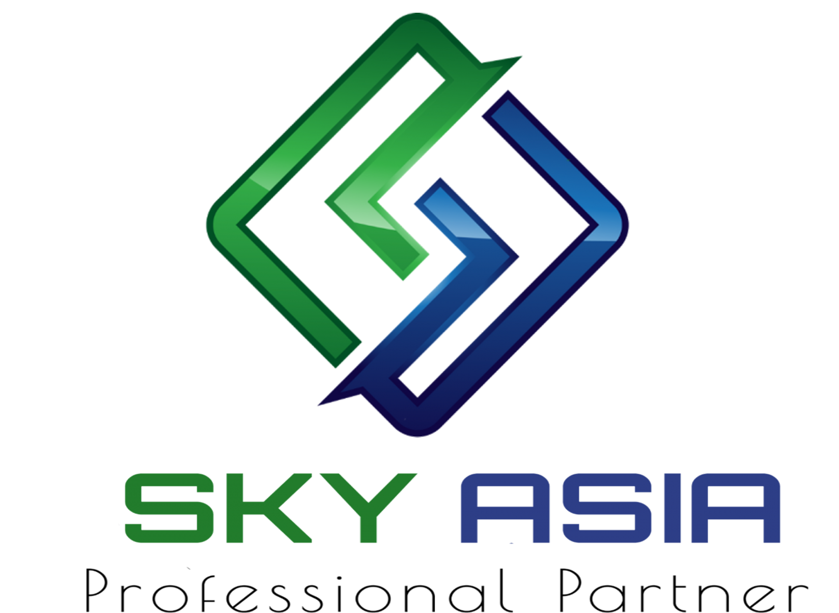 Logo Công Ty Xuất Nhập Khẩu Sky Asia