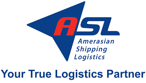 Logo Công Ty Giao Nhận Vận Tải Mỹ Á - Amerasian Shipping Logistics