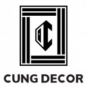 Logo Công Ty Thiết kế và Thi công nội ngoại thất Cung Decor